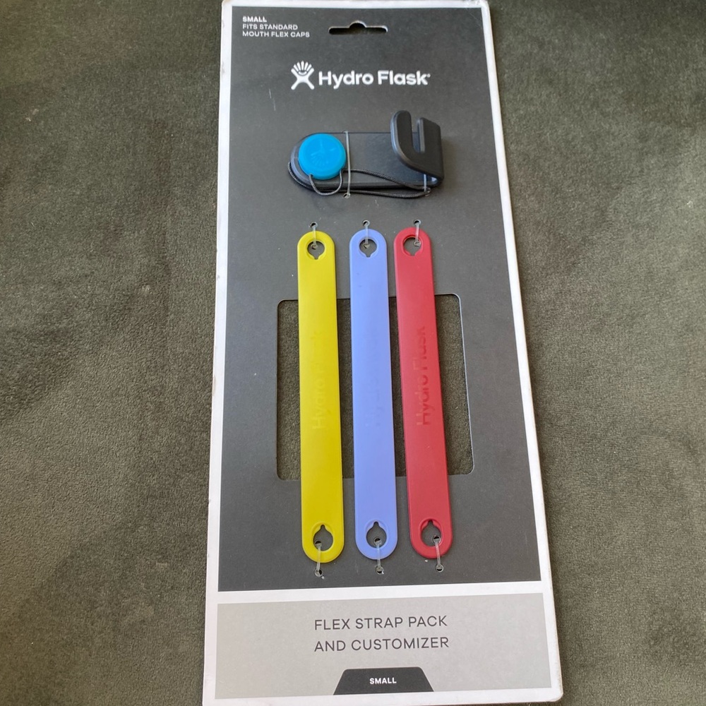 Hydro Flask flex strap pack & customizer pack of 3